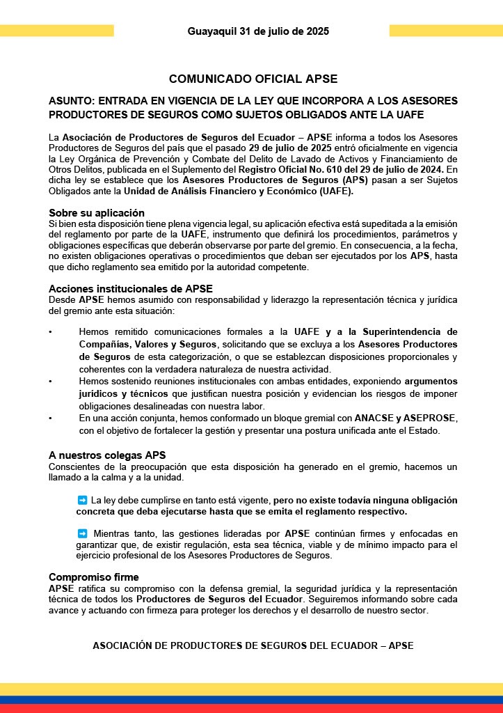 Capacitación de APSE